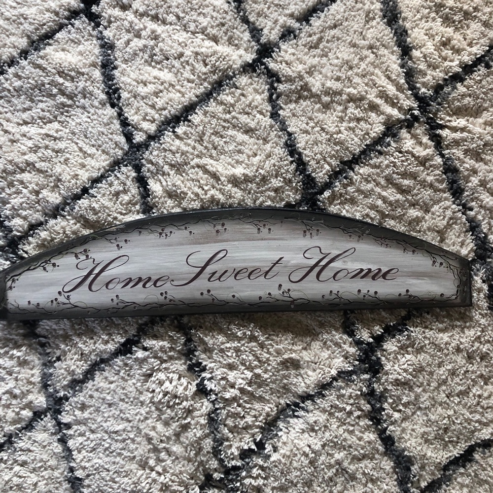 Home Sweet Home Above the Door Sign